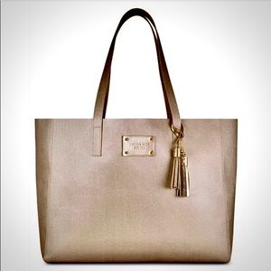 Michael Kors Large Gold Tote Bag, Limited Edition